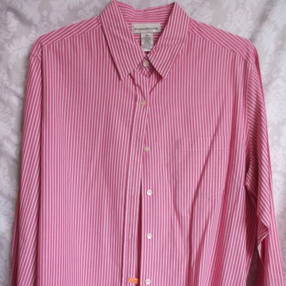 Vintage Evan-Picone Cotton Dress Shirt